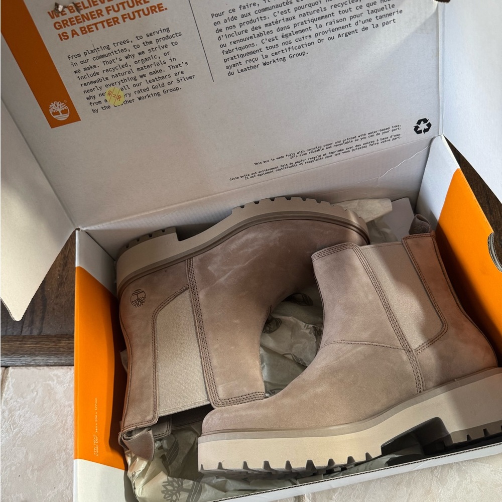 Timberland Light Brown Chelsea Boots